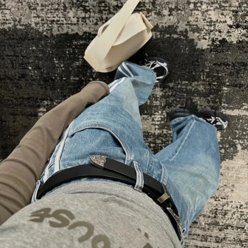 2024潮流百搭休闲复古做旧时尚擦色老爹鞋百搭厚底脏脏鞋女款