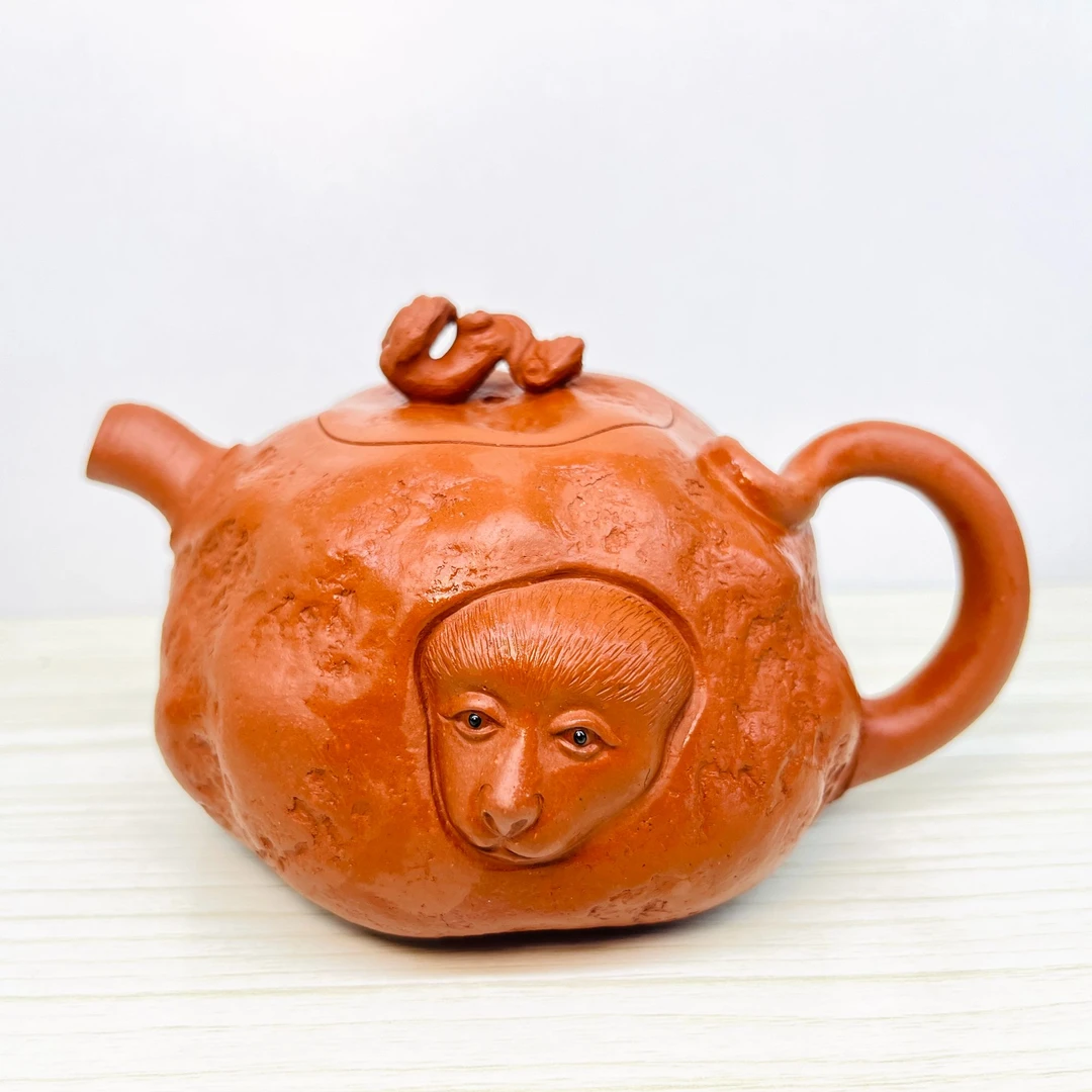 茶具紫砂壶全手工大红供春壶手制纯手工封侯拜相壶