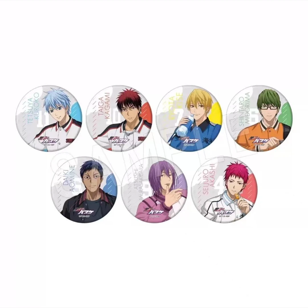 【黑篮aj2024】黑篮训练后的休息ver吧唧徽章拍立得（盲盒拆盒）