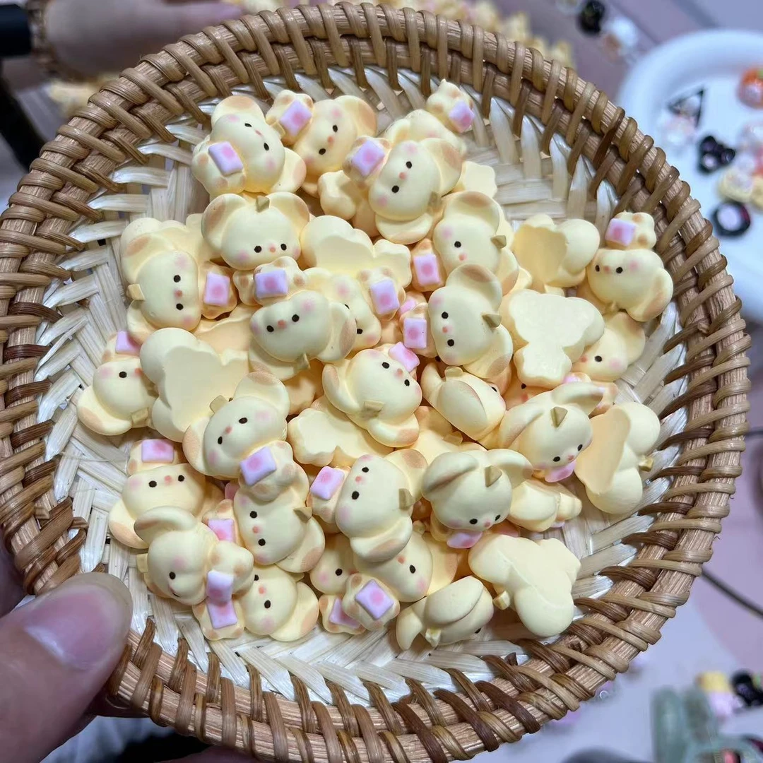 【师姐毒家定制】梦中情鼠（肤感奶黄色）树脂创手工diy饰品配件