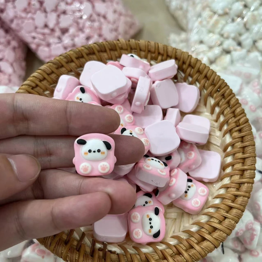 【师姐毒家定制】帕恰吐司（肤感粉色）树脂diy饰品配件