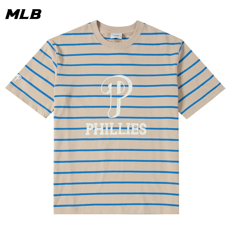 MLB美职棒情侣短袖新款宽松运动T恤跑步健身透气休闲服3ATSB3033