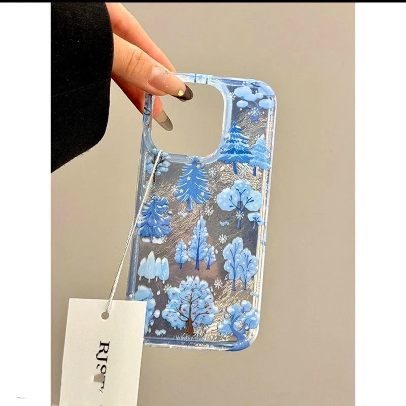 雪山丛林苹果16/15/14/13promax手机壳12pro/11软xr/xs透明8plus