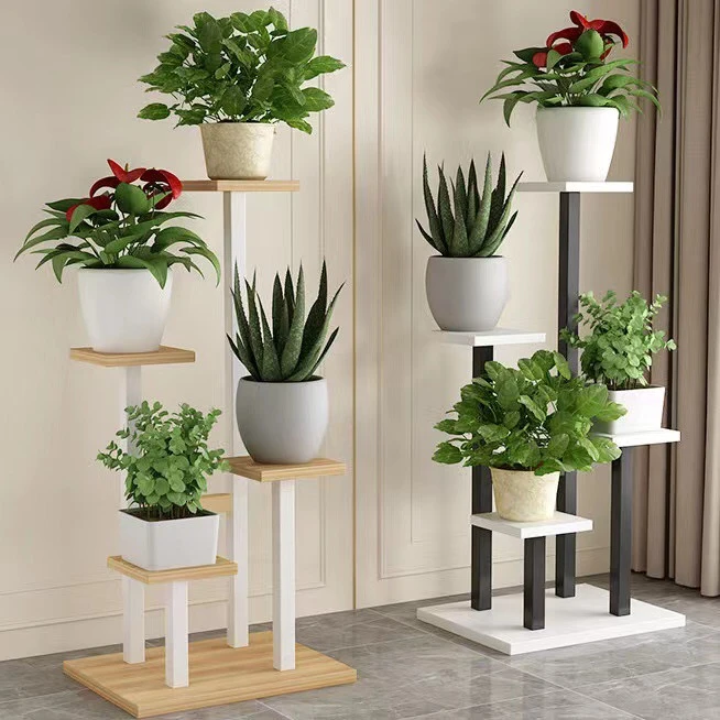 【客厅花架】新款式装饰花盆架绿萝落地式室内多层阳台铁艺花架子