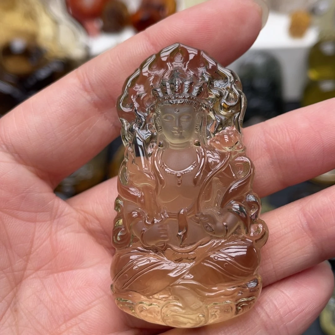 水晶颈饰未镶嵌定制