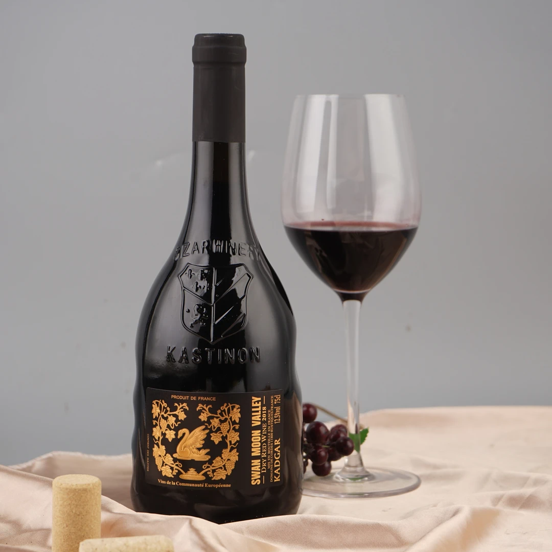 法国卡德加12.5度750毫升进口干红葡萄酒红酒送礼庆典聚会酒干型