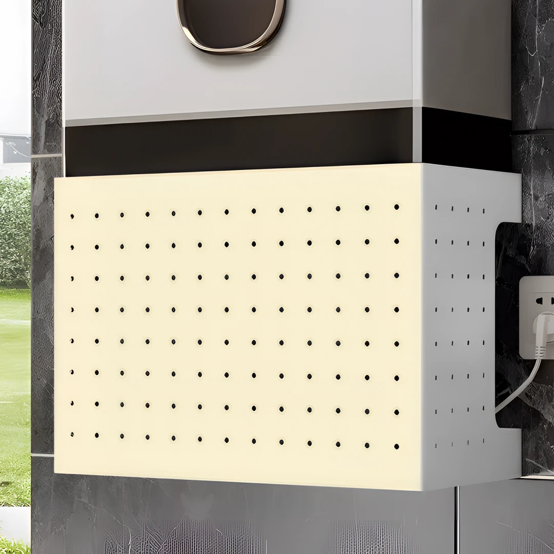 安装挡板收纳洞洞板遮挡热水器燃气管道遮丑神器免打孔遮挡洞洞板