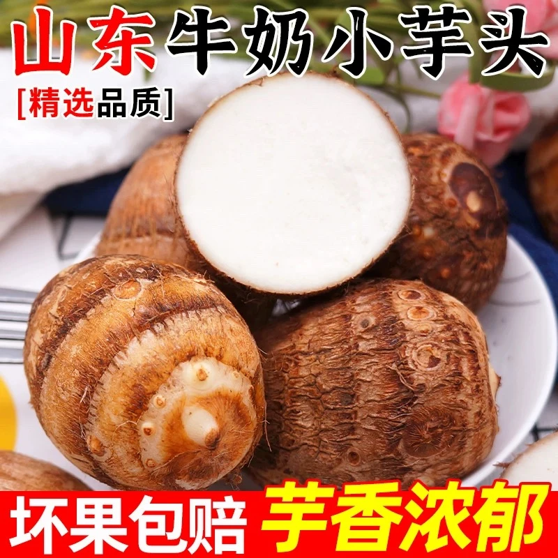 【软糯丝滑】2024新鲜现挖山东牛奶小芋头软糯香