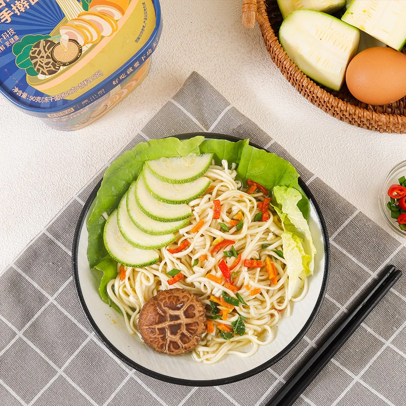 【粉丝福利】FD冻干手擀香菇鸡汤面即食还原家的上班族味道