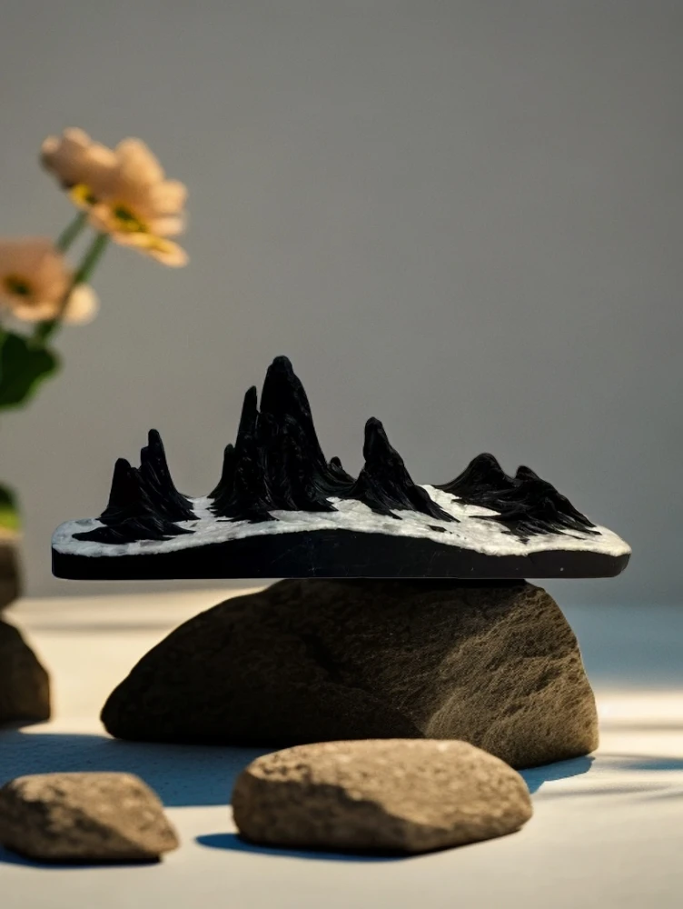 灵璧石 适用 鱼缸 办公 茶桌 阳台 摆件 园艺山峰