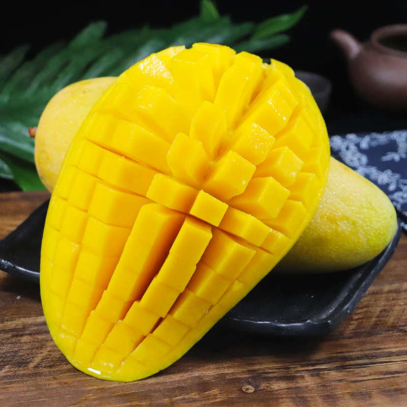 香甜海南金煌芒果4.5斤/8斤整箱当季新鲜芒果孕妇热带水果甜心芒