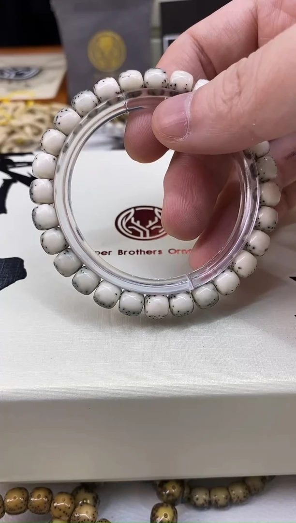 【闪购商品】星月菩提手串235 绿背5A河豚 8*7mm