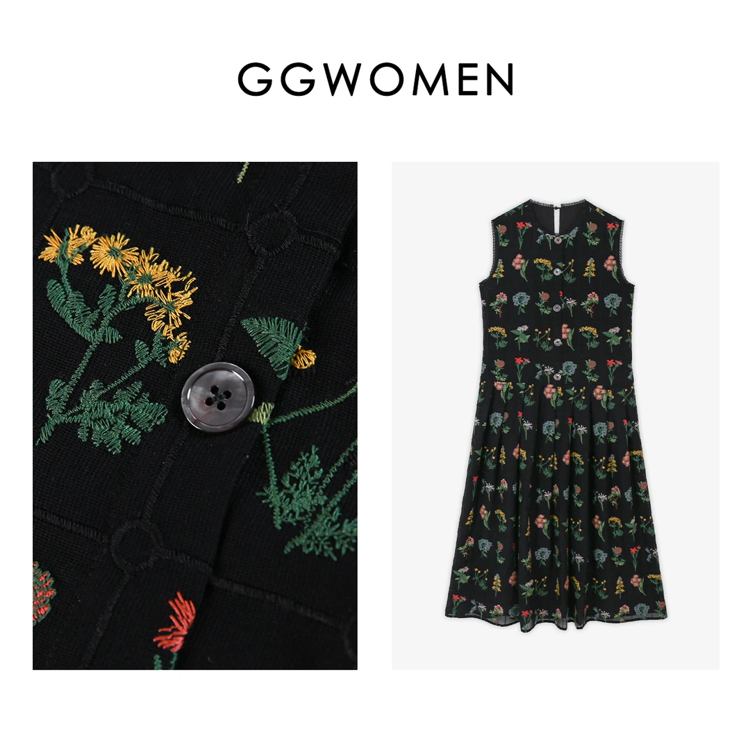 【果果家优选】新中式国风汉服裙2024夏季新款复古小众连衣裙