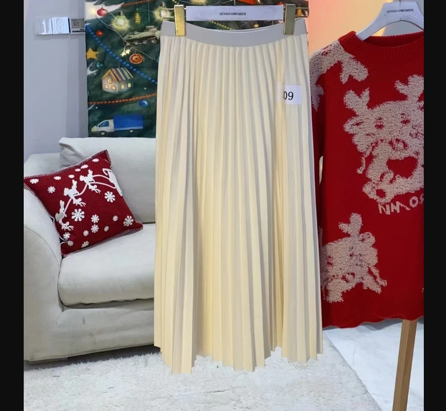 【果果家优选】时尚百搭显瘦半身裙