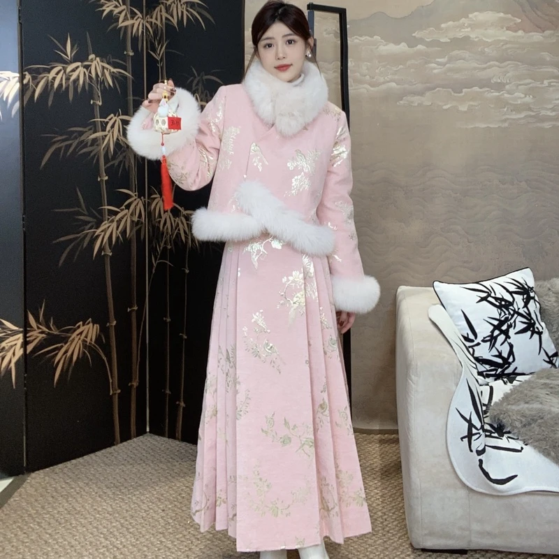 【晨曦专属】名媛风年轻中国风高级感时尚套装