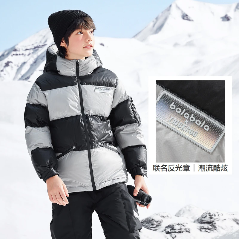 【TRICKCOO联名款】巴拉巴拉男童羽绒服儿童童装外套女208423107238