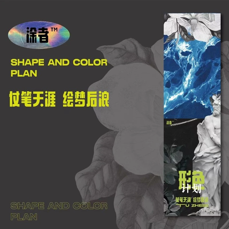 马蒂斯水粉笔形色套装美术生专用色彩艺考联考画笔猪鬃扇形笔十支
