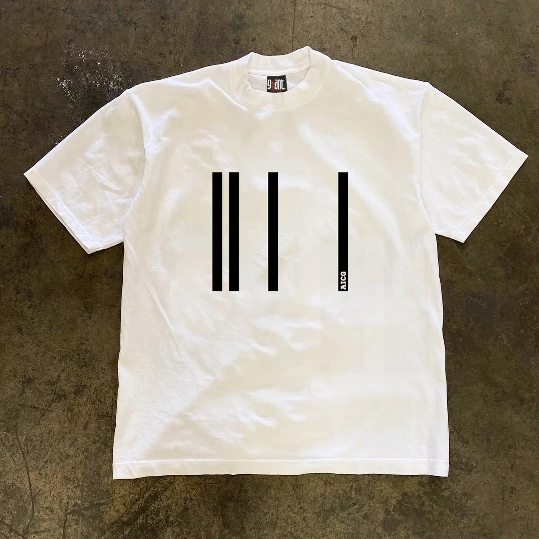 夏季透气230g重磅纯棉不透美式短袖T恤轻奢感简约休闲黑色圆领男