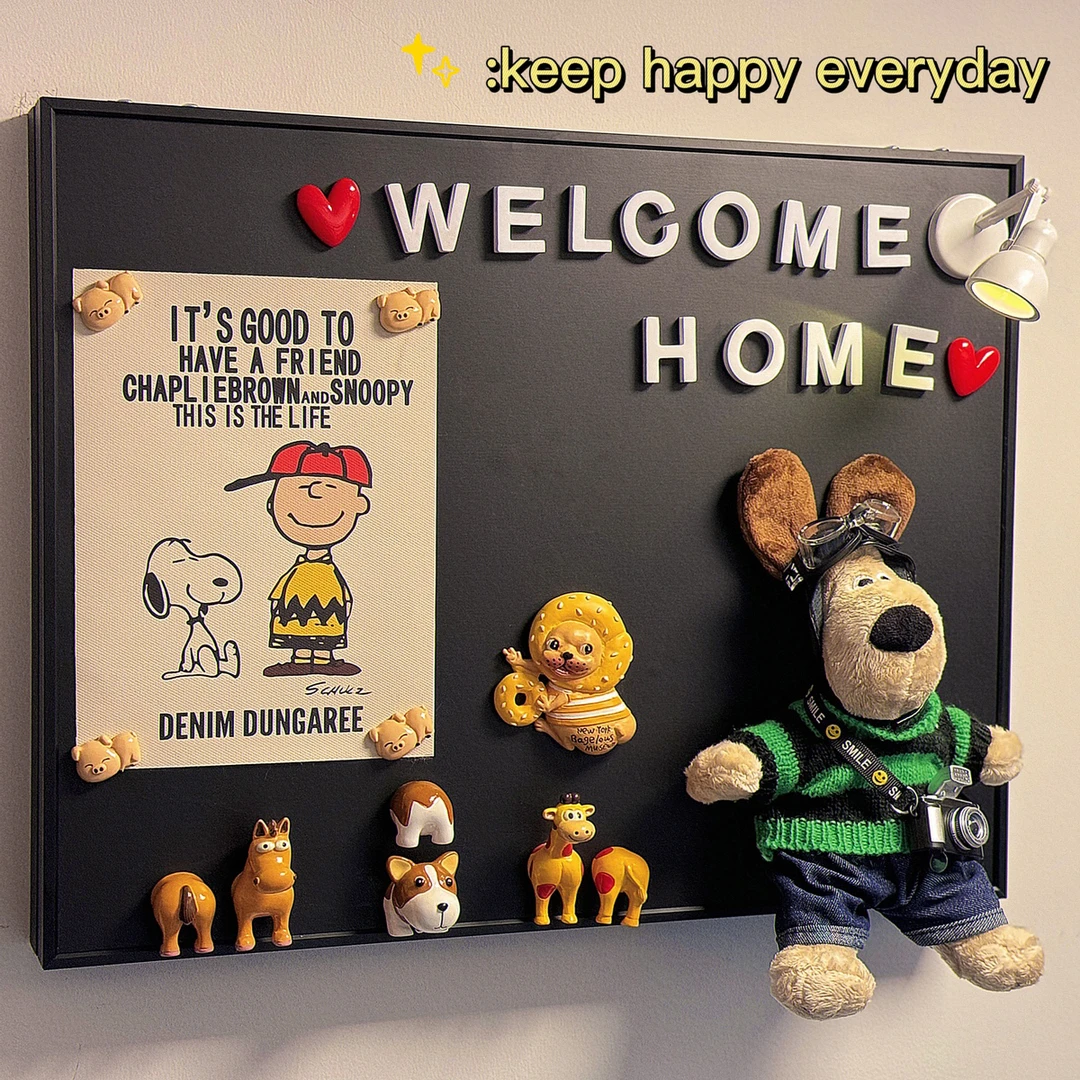 电表箱装饰画2024新款掌门狗磁性电表箱装饰画遮挡强电箱高级感