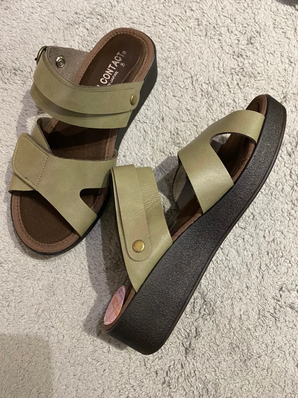 (特价）日本正品记忆海绵鞋垫舒服粘贴式凉鞋