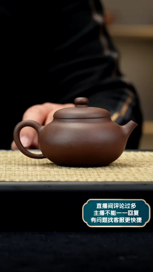 【闪购商品】紫砂茶壶紫泥珠圆玉润壶