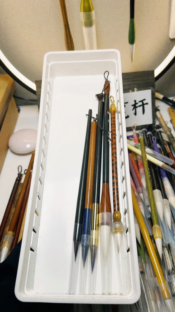 【闪购商品】D461号   微瑕毛笔5支