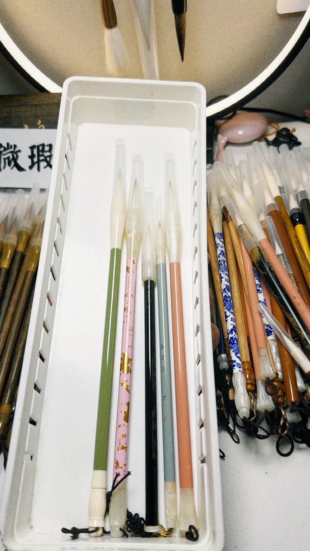 【闪购商品】B509     微瑕毛笔5支