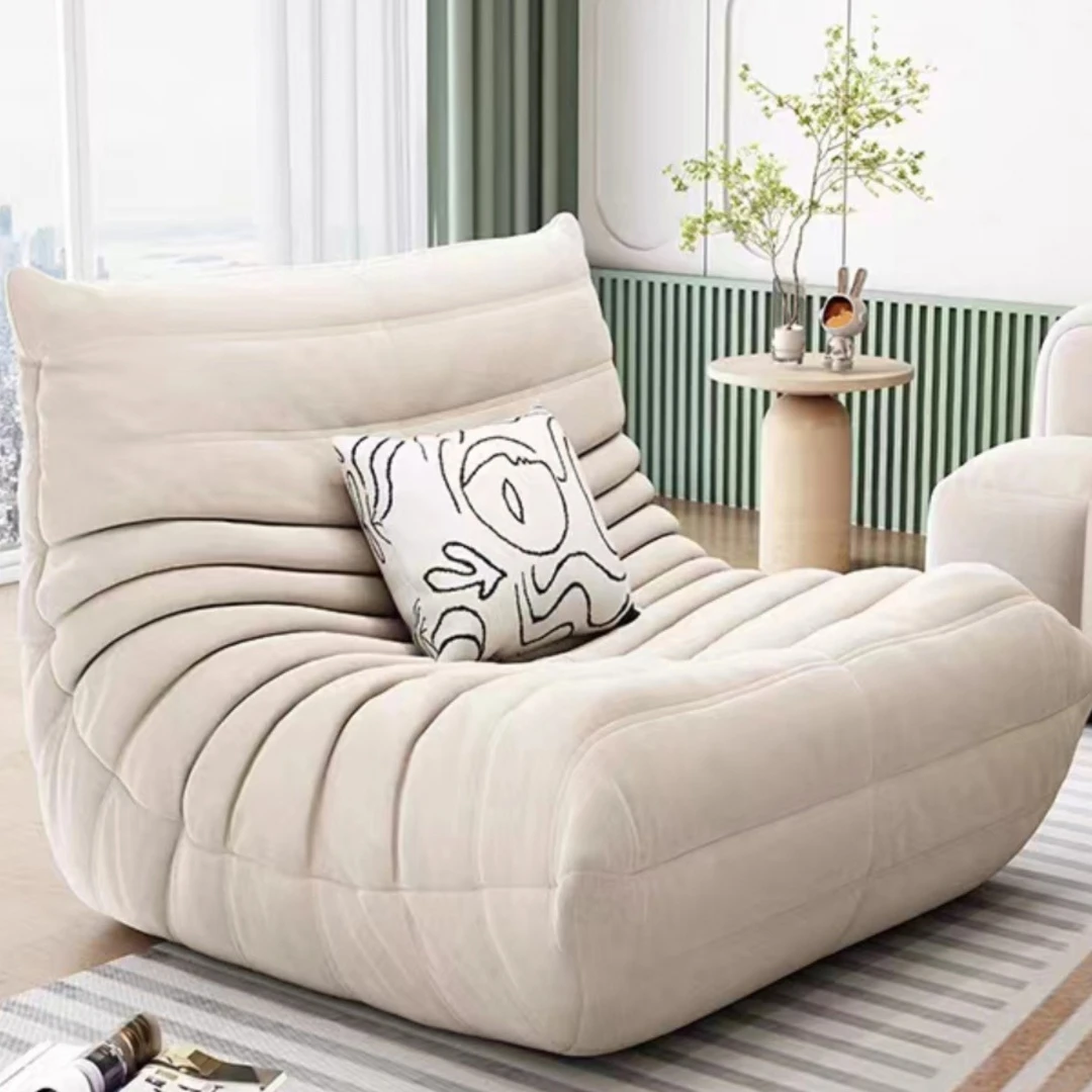 休闲沙发创意北欧家用沙发轻奢好移动慵懒沙发