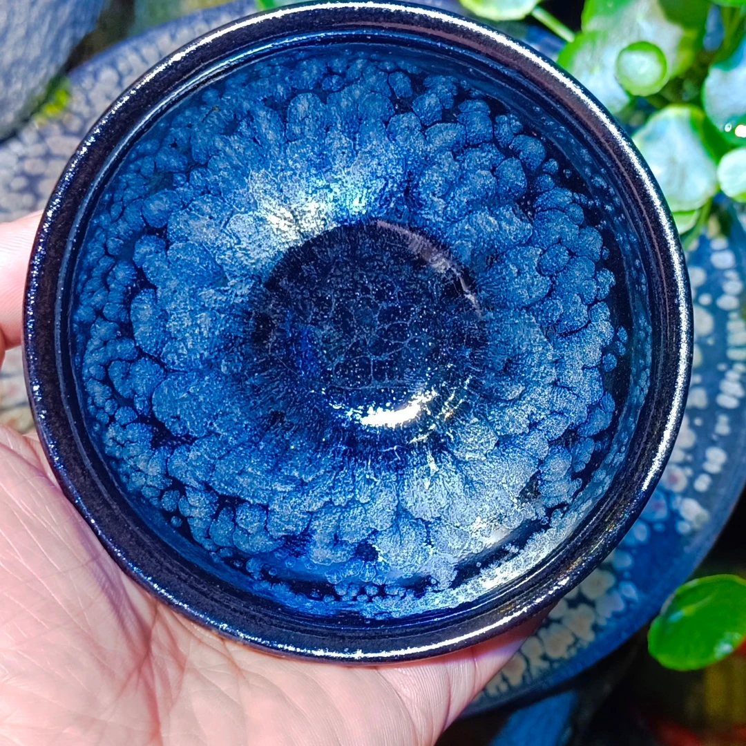 阙梅桥师傅黑牡丹束口主人杯
