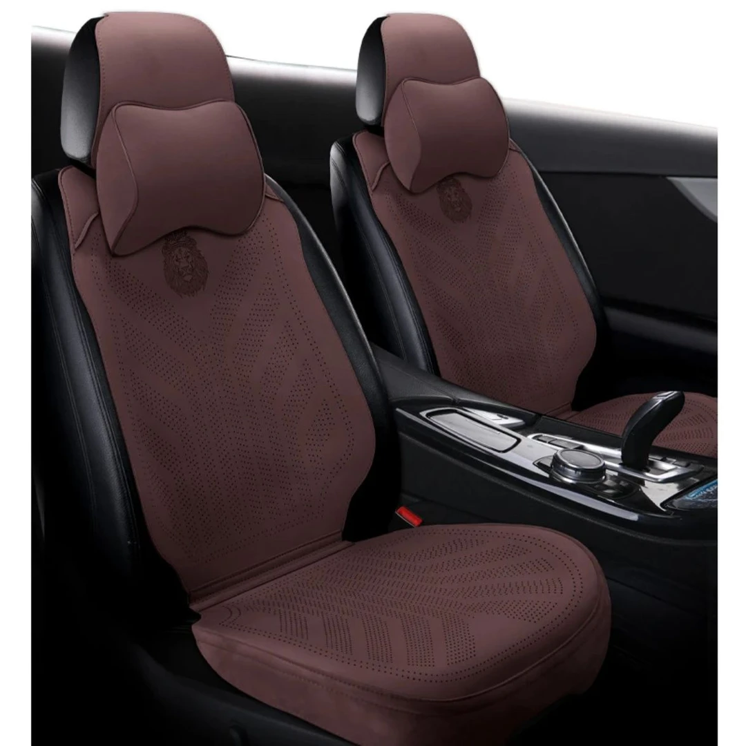 翻毛皮汽车坐垫四季通用半包拉姆斯高级感四季汽车坐垫单片