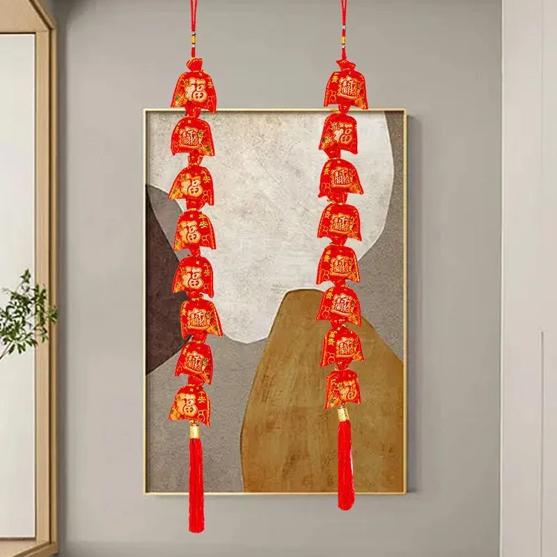 八头福包过年挂件招财进宝福字挂件新年喜庆挂饰