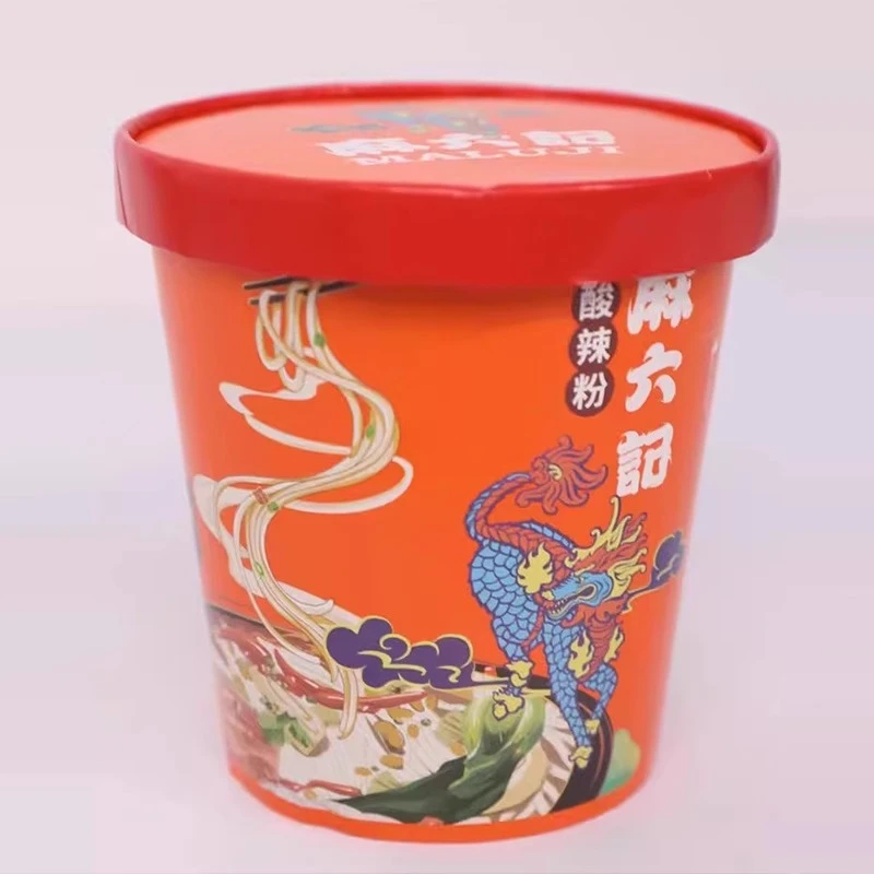 麻酸辣粉六记桶装汪小菲推荐速食红薯粉冲泡即食宿舍夜宵方便粉丝