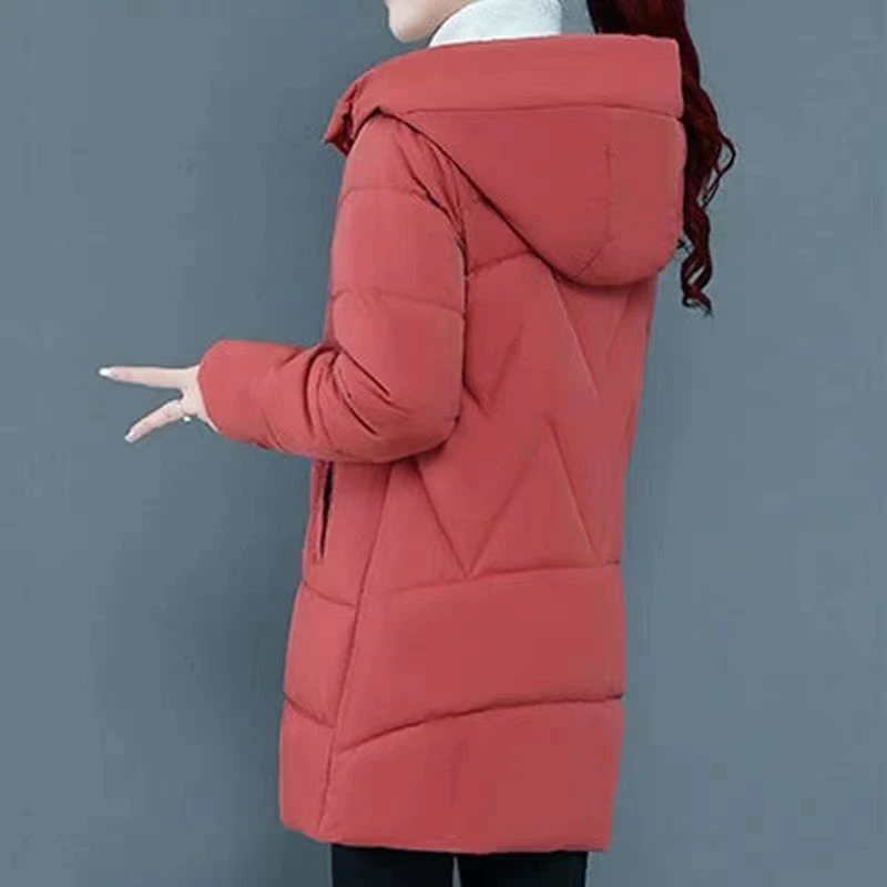 波司澄羽绒服双12特价大促2023新款羽绒服女中长款韩版宽松加厚羽