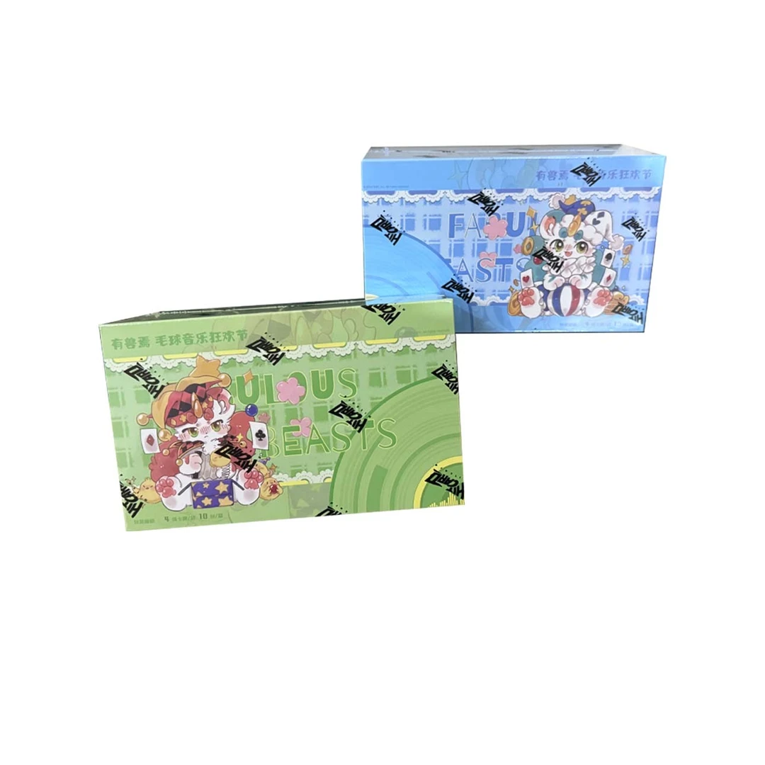 【拆盒】Hitcard《有兽焉》第二弹毛球音乐狂欢节收藏卡牌（默认代拆）