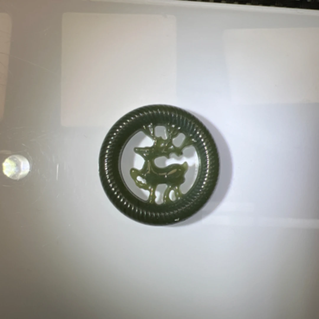 和田玉卡32小鹿吊坠颜色多选编号007