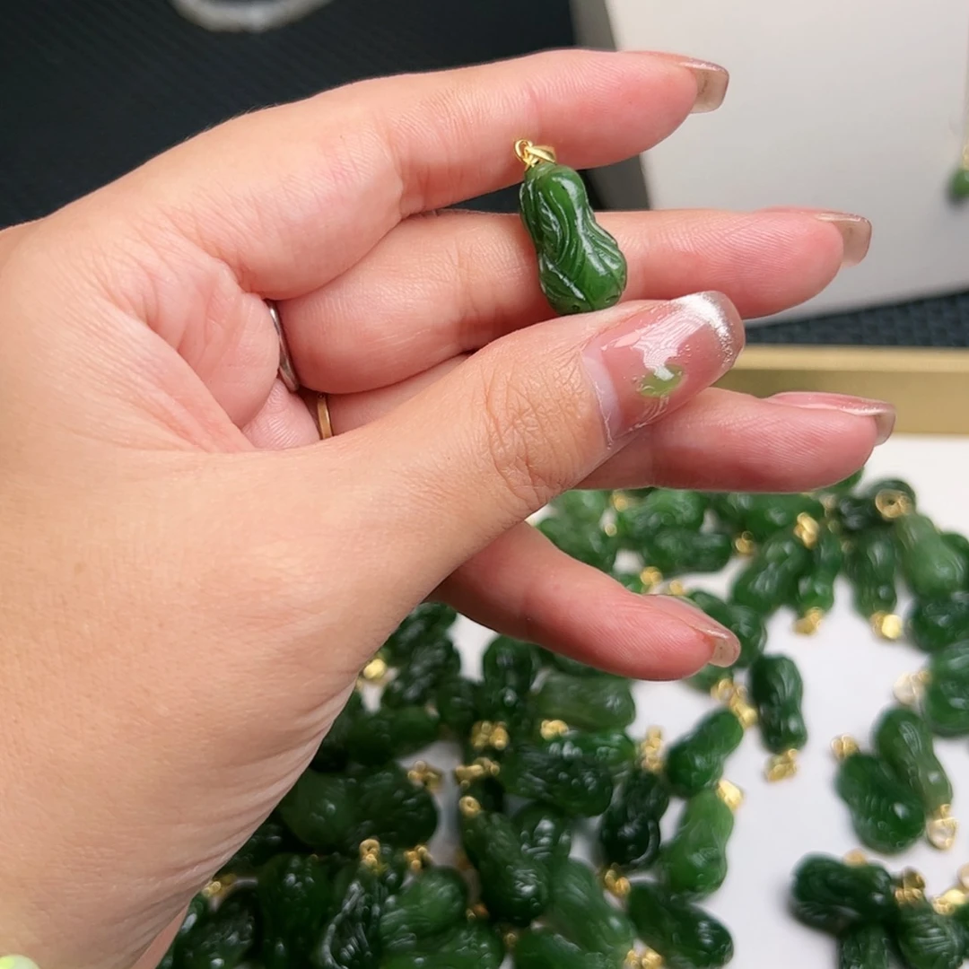 【闪购商品】和田玉颈饰银S925镶嵌2