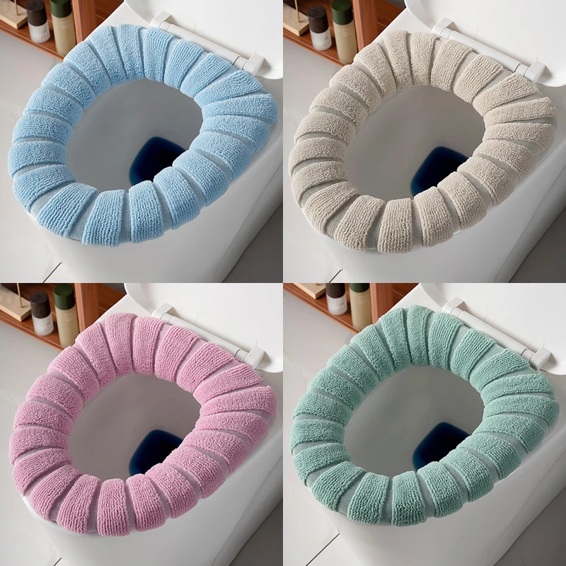 2个装马桶垫子四季通用家用马桶座便圈加厚坐垫保暖加大坐便垫