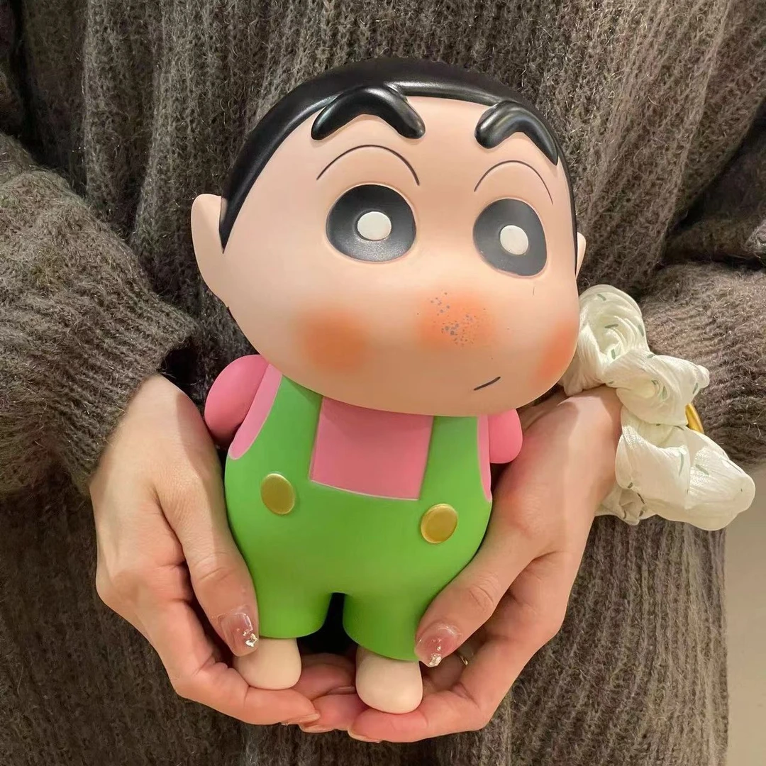 小红书同款雀斑蜡笔小新手办客厅电视柜桌面酒柜玄关装饰品小摆件