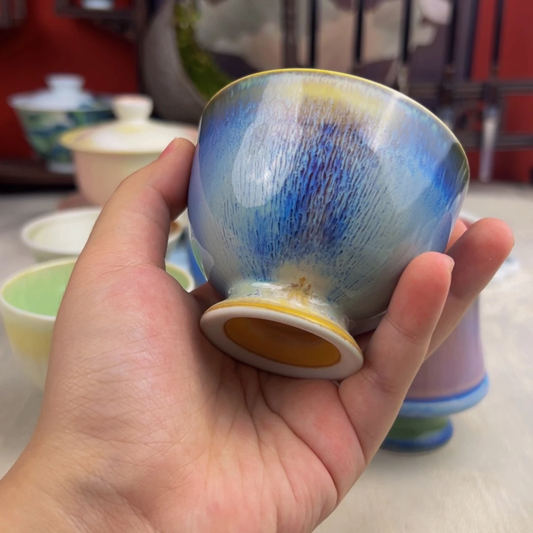 杯纯手工柴烧主人杯26