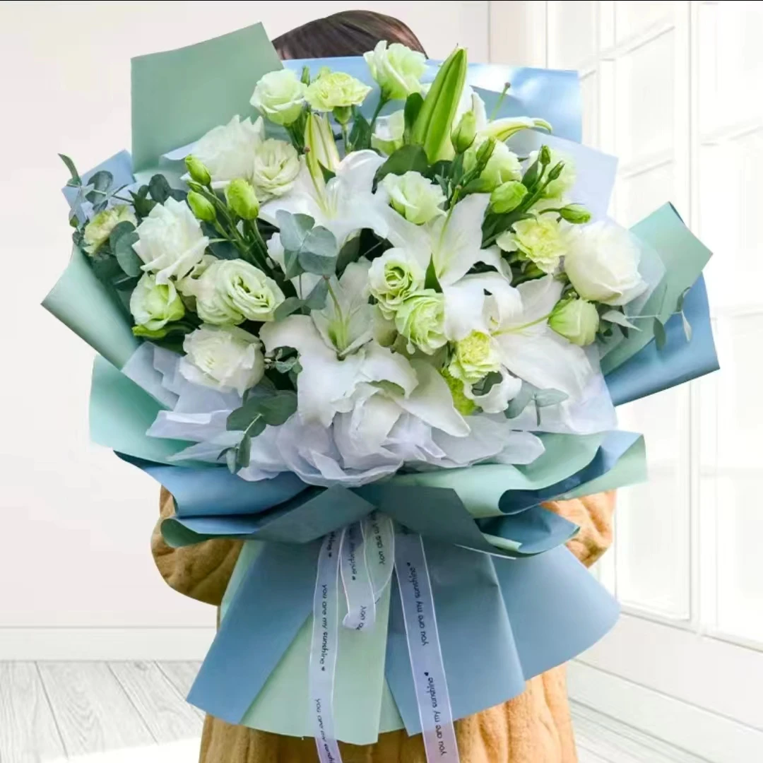 母亲节生日鲜花百合康乃馨抖音鲜花团购同城配送上门全国附近鲜花