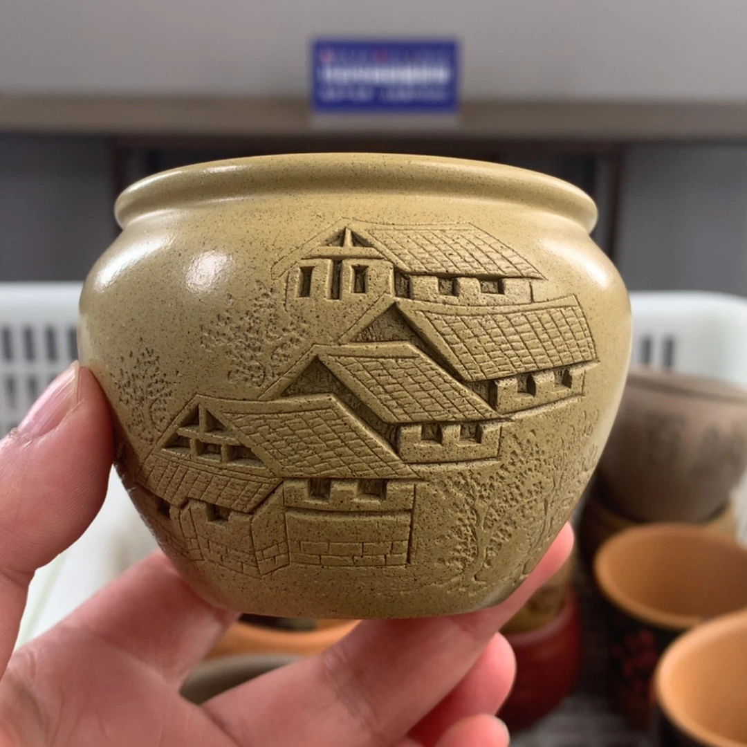 【闪购商品】紫砂茶杯软*猫