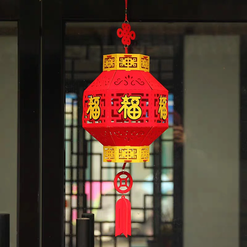 2024新款龙年六福灯笼