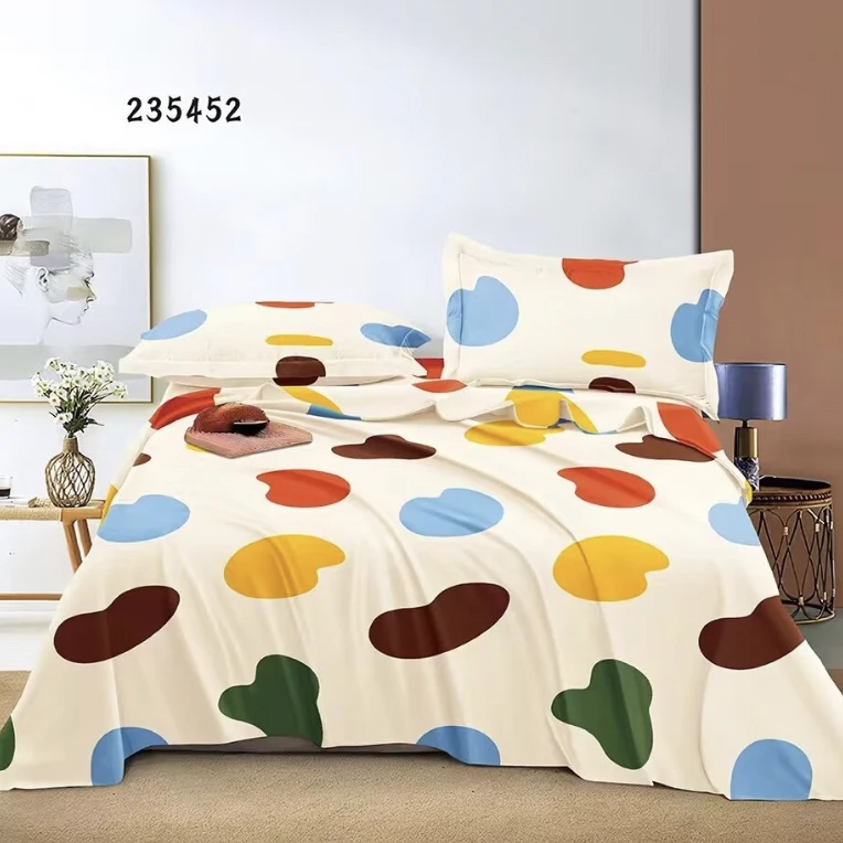 彩石小粗布三件套柔软亲肤四季可用