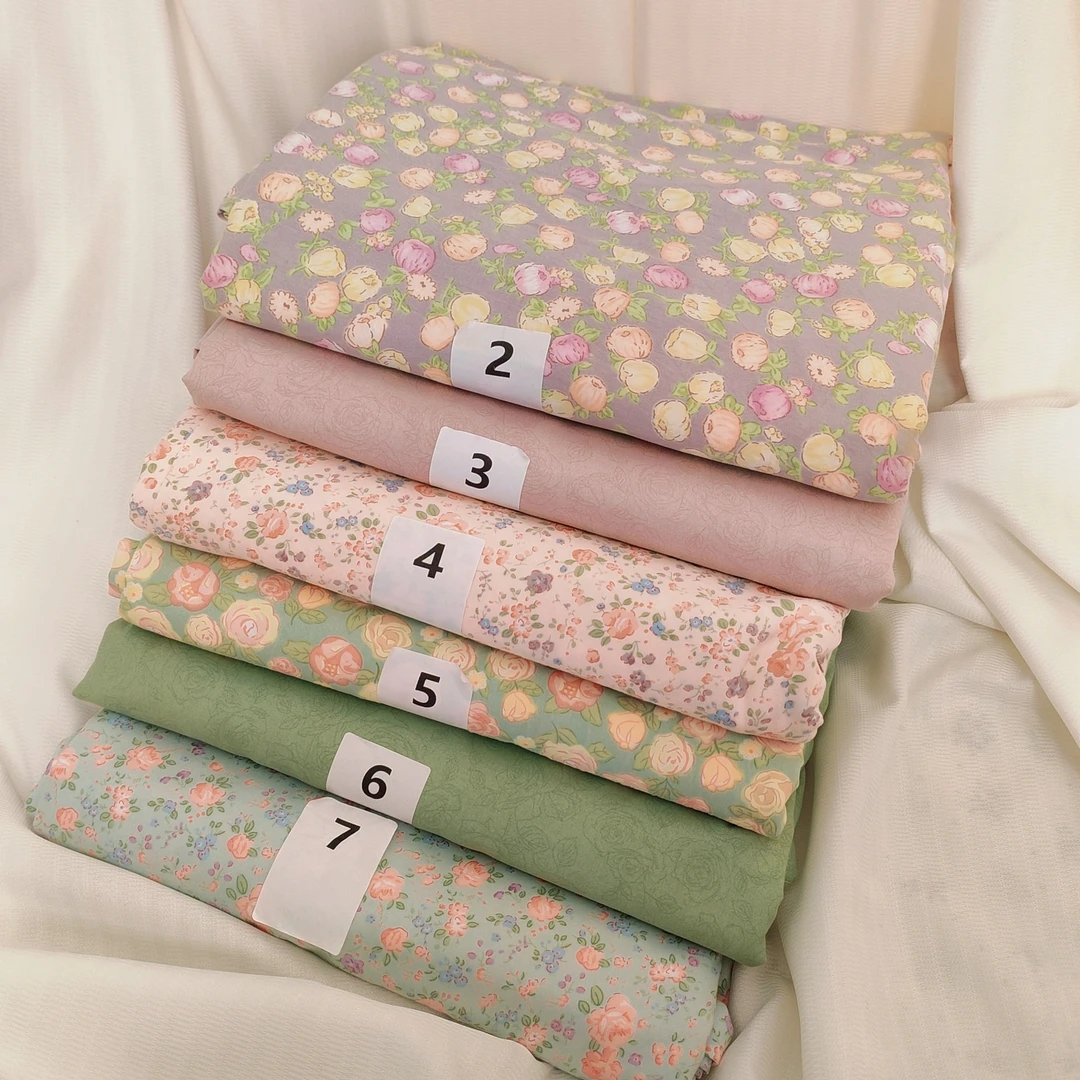 双人单人被罩成人斜纹亲肤卡通印花碎花格男生女童-L.