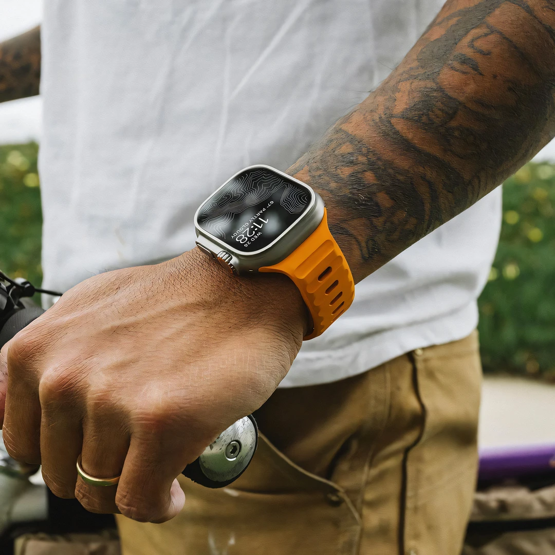 AppleWatchUltra3/2表带S11高级运动硅胶防水S10表带苹果手表9876