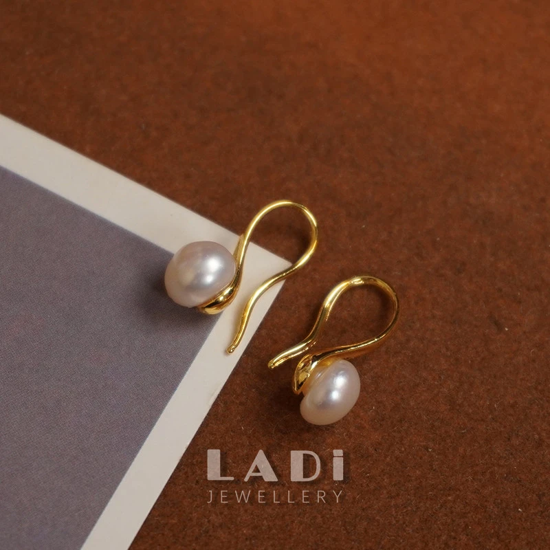 【小霞珠宝】馒头珠珠高跟鞋耳钉高级感