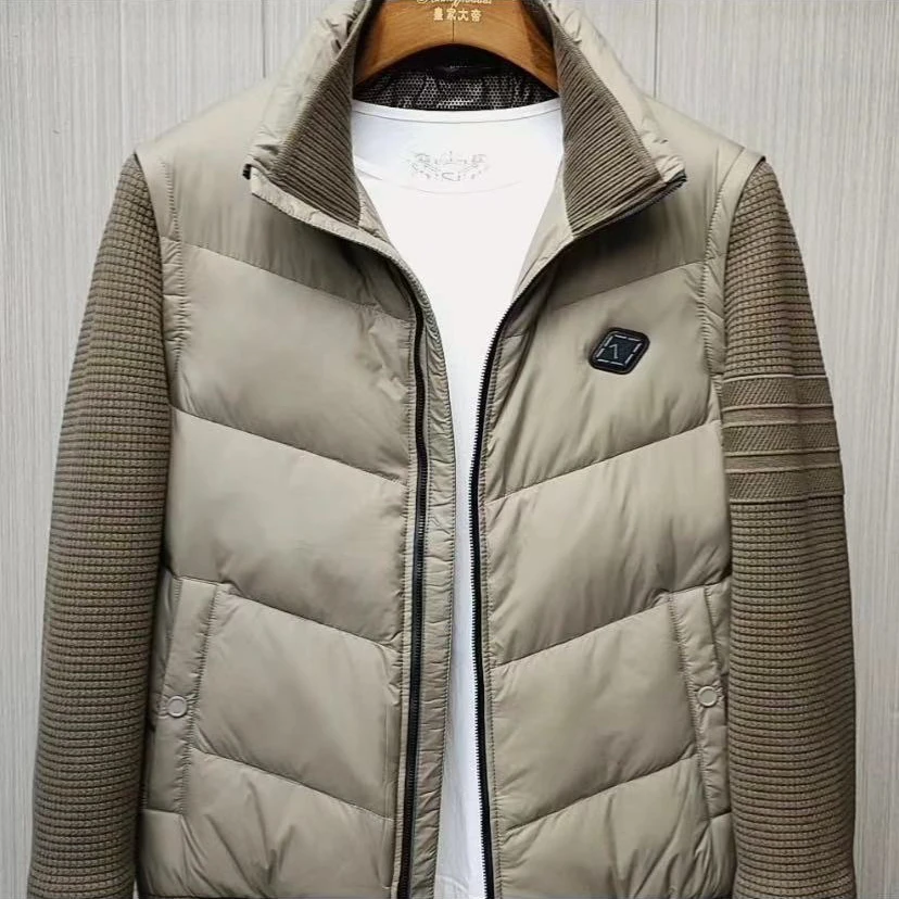 新款高品质男士立领休闲夹克外套