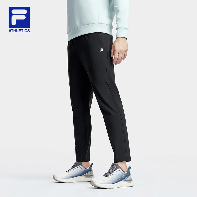 Fila/斐乐男士【高端舒适弹力裤】简约透气休闲运动裤A51M431604B
