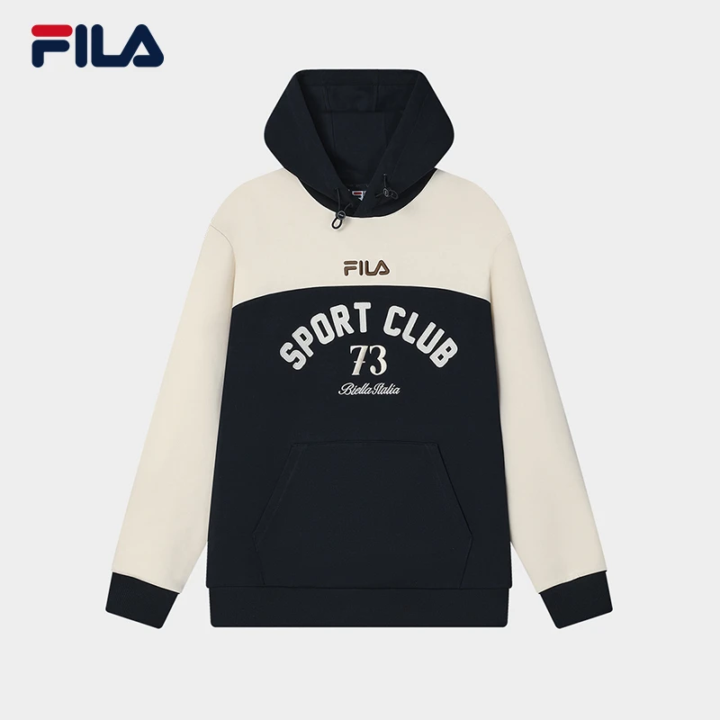 Fila/斐乐男士【斜纹上衣】时尚休闲百搭连帽卫衣F11M419201F
