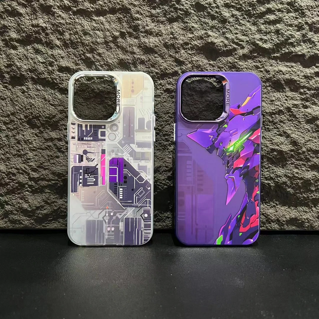 2023新款初号机电路板手机壳适用苹果iPhone15promax14/13/12/11/